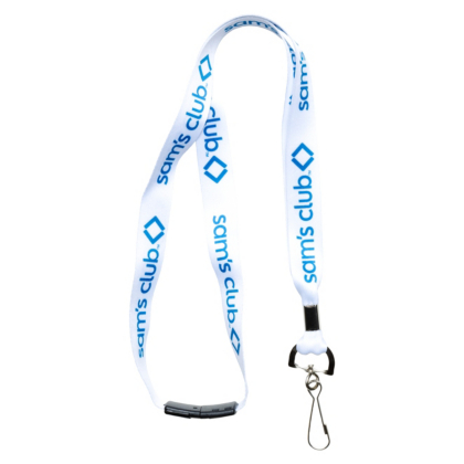 Core Lanyard - White | Sams Club Hub