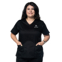 Women's Scrub Top - Black