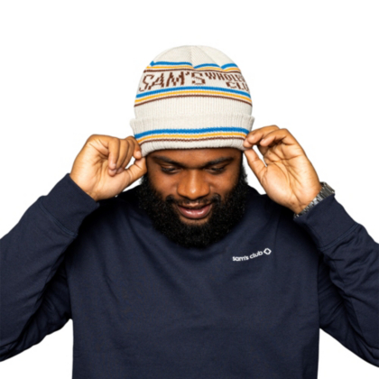 Vintage Stripe Beanie | Sams Club Hub