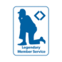 Legendary Member Service Pin