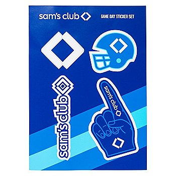 Sam's Club Sticker Sheet