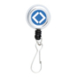 Metal Diamond Badge Reel