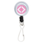 Metal Diamond Badge Reel