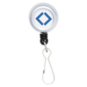 Metal Diamond Badge Reel