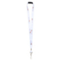 80s Neon White Lanyard