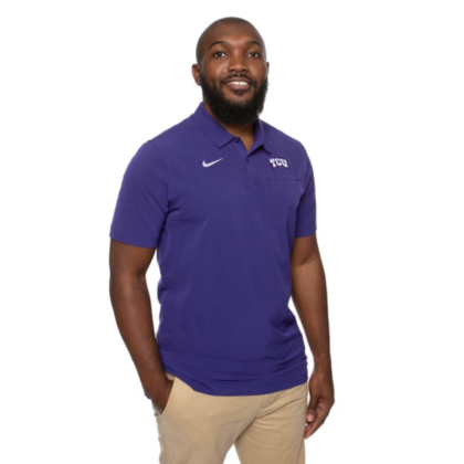 tcu nike polo