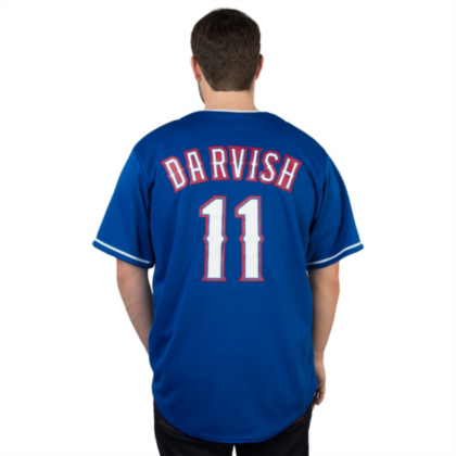 Texas Rangers Majestic Yu Darvish #11 