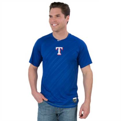 texas rangers nike dri fit shirt