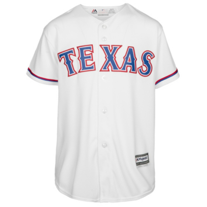 texas rangers home jersey