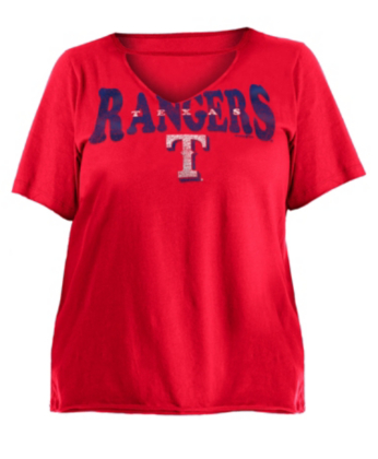 Texas Rangers 5th \u0026 Ocean Womens Plus 