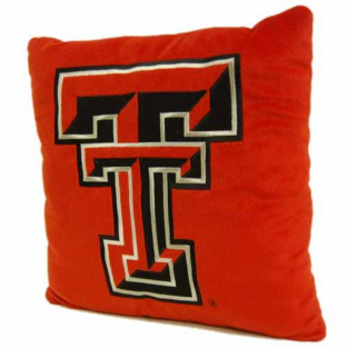 Texas Tech Red Raiders Applique Pillow Fans United