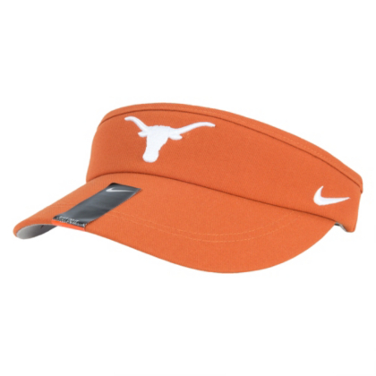 orange nike visor