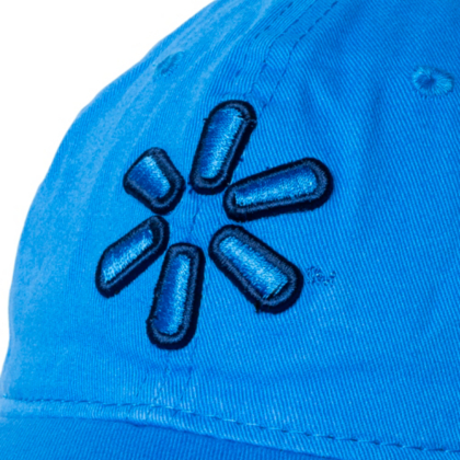 SparkShop Twill Tonal Puff Embroidered Spark Cap - Blue | Spark Shop