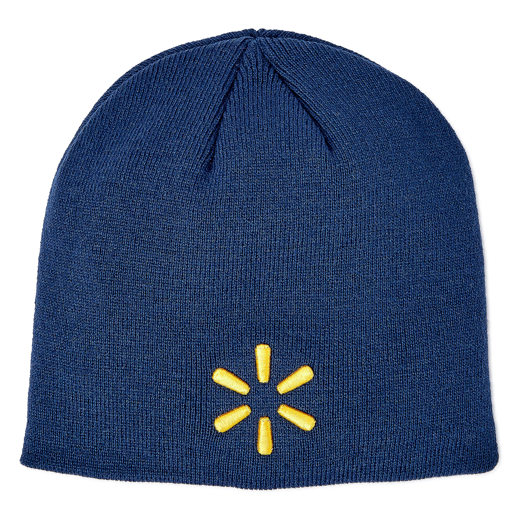 SparkShop Beanie with Yellow Embroidered Spark - Navy | SparkShop