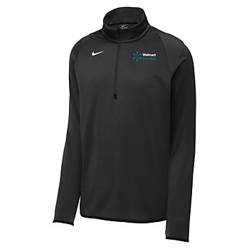 Walmart Connect Nike Therma-Fit Unisex 1/4 Zip Fleece - Black