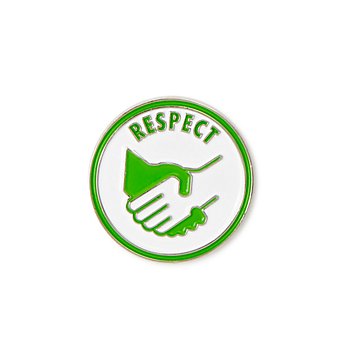 SparkShop Collectible Respect Pin