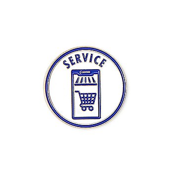 SparkShop Collectible Service Pin