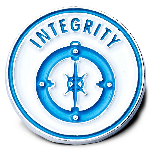 SparkShop Collectible Integrity Pin