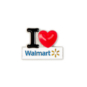 SparkShop Collectible I Love Walmart Pin