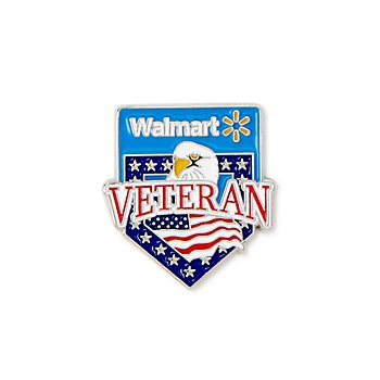 SparkShop Collectible We Love Our Veterans Pin