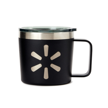 SparkShop Black Spark Coffee Mug with Lid | Spark Shop