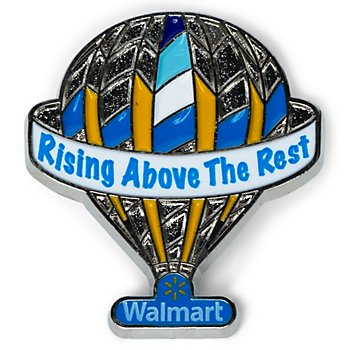SparkShop Rising Above The Rest Lapel Pin