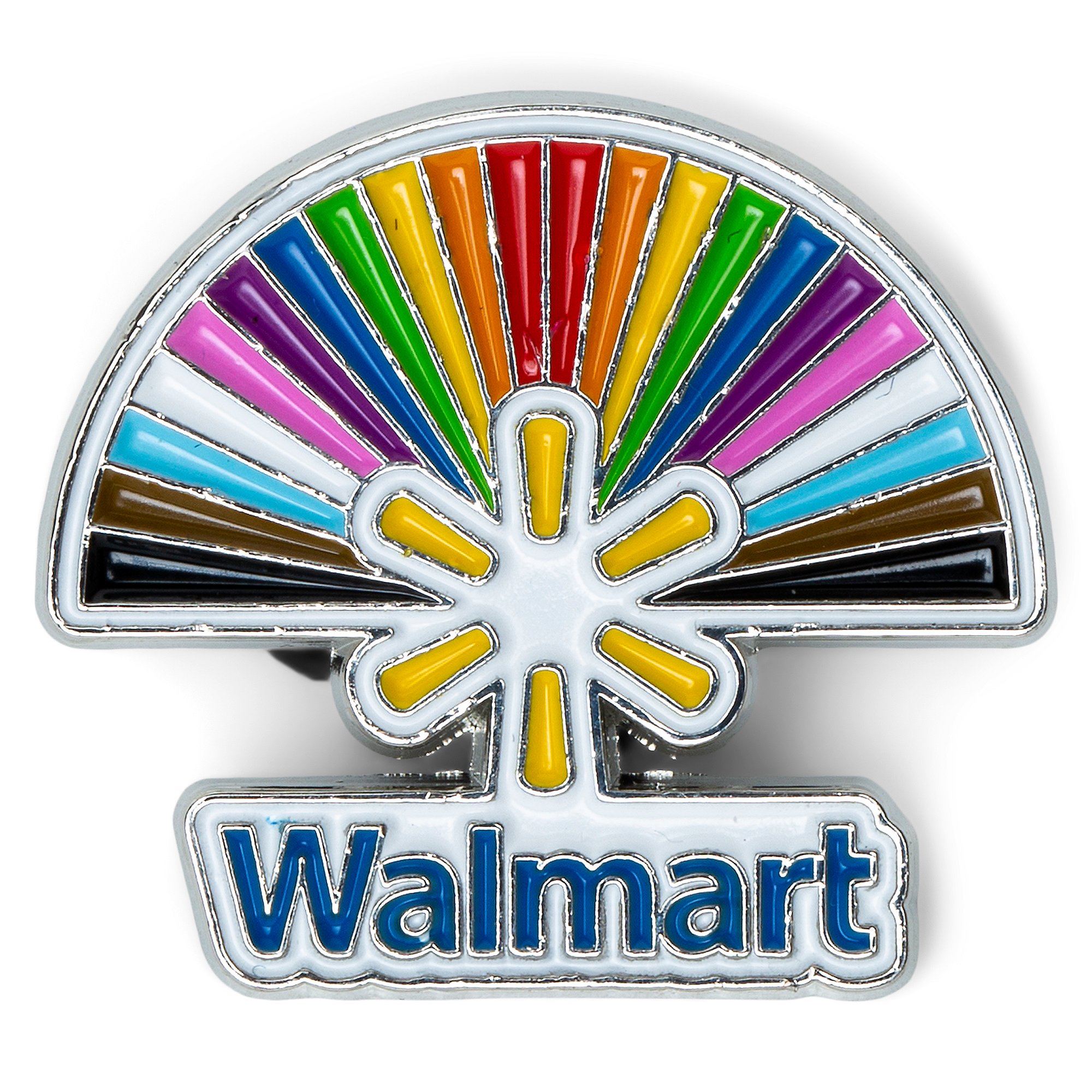 SparkShop Rainbow Spark Walmart Lapel Pin
