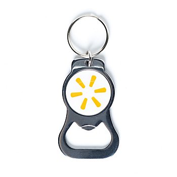 SparkShop Yellow Spark Bottle Opener Keychain