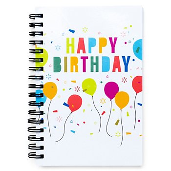 SparkShop Happy Birthday Journal