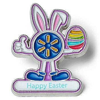 SparkShop Happy Easter Spark Man Pin
