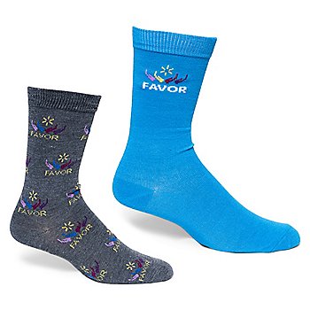 Favor Logo Socks - 2 Pair
