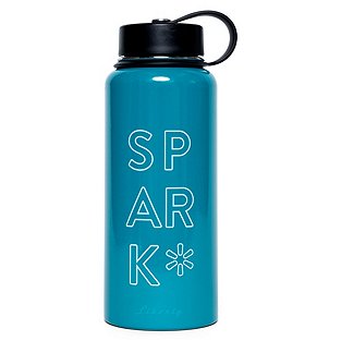 SparkShop Spark Water Bottle, 32 oz - Clear