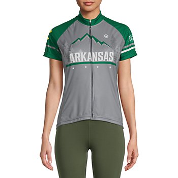 SparkShop Women's Arkansas State Bike Jersey - Grey