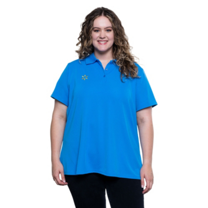 Walmart black shop polo womens