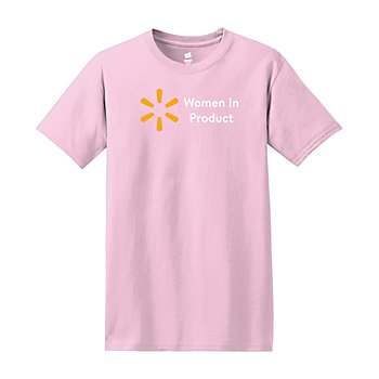 Walmart Women in Product Pink Tee