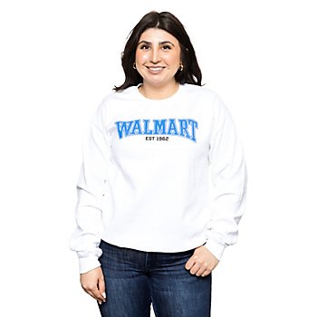 Walmart Unisex Varsity Sweatshirt