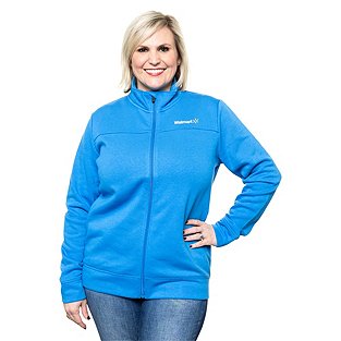 Walmart Women in Product Full Zip Hoodie