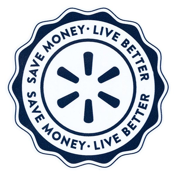 Walmart Varsity Save Money Live Better Sticker