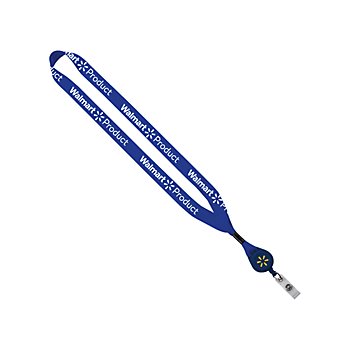 Walmart Product Lanyard with Retractable Badge Pull