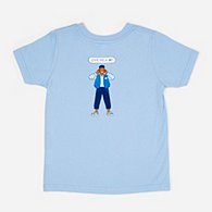SparkShop "Give me a W" Toddler T-Shirt - Light Blue