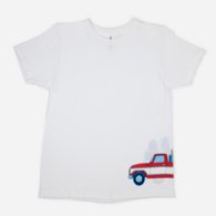 SparkShop "Sam's Truck" Youth T-Shirt Unisex - White