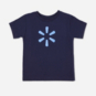 SparkShop Glitter Spark Toddler Tee - Navy