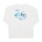 SparkShop Joyville Long Sleeve Youth Tee - White