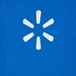 Blue Glitter T-Shirt