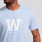 SparkShop Light Blue "W" T-Shirt Unisex