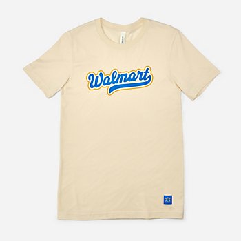 SparkShop White "Walmart script" T-Shirt Unisex