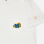 SparkShop White "Varsity W" Pocket T-Shirt Unisex