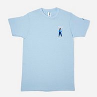 SparkShop "Give me a W" T-Shirt Unisex - Baby Blue - LC