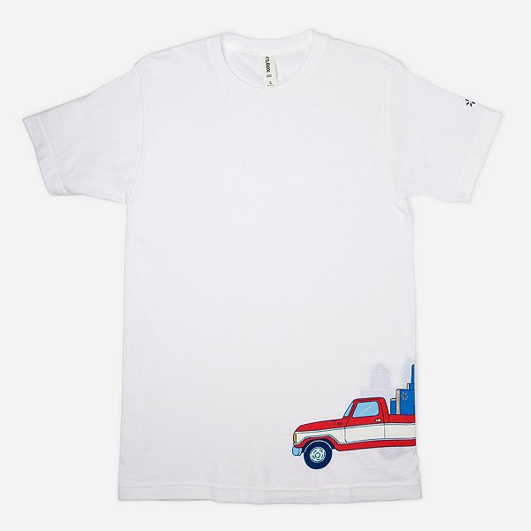 SparkShop "Sam's Truck" T-Shirt Unisex - White