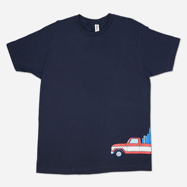 SparkShop "Sam's Truck" T-Shirt Unisex - Navy